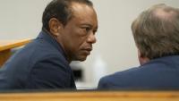 Le golfeur américain Tiger Woods au tribunal de comté de Martin, en Floride, le 2 septembre 2026