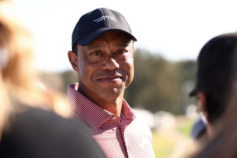 Tiger Woods assiste à un tournoi de golf à Pacific Palisades, en Californie, le 22 février 2026
