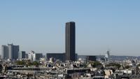 Photo de la tour Montparnasse prise le 19 septembre 2025 à Paris