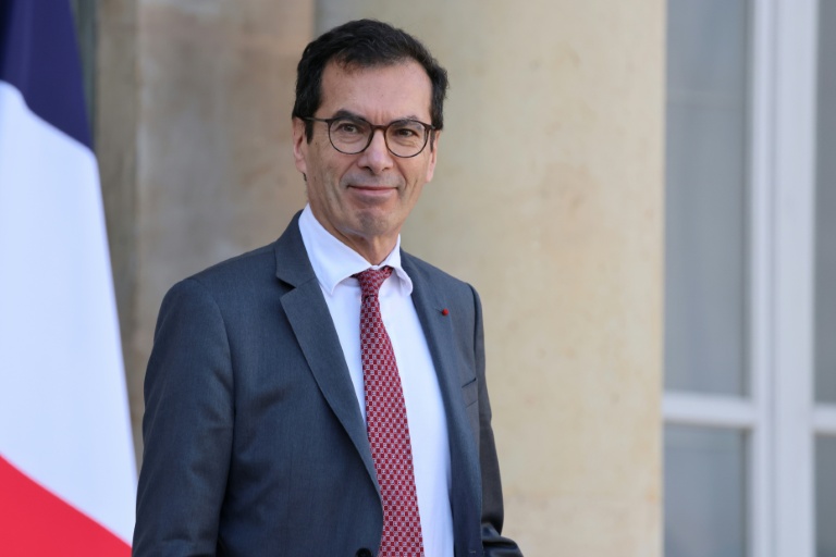 Le ministre du Travail, Jean-Pierre Farandou, à la sortie de l'Elysée, le 25 février 2026 à Paris