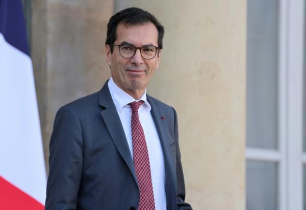 Le ministre du Travail, Jean-Pierre Farandou, à la sortie de l'Elysée, le 25 février 2026 à Paris