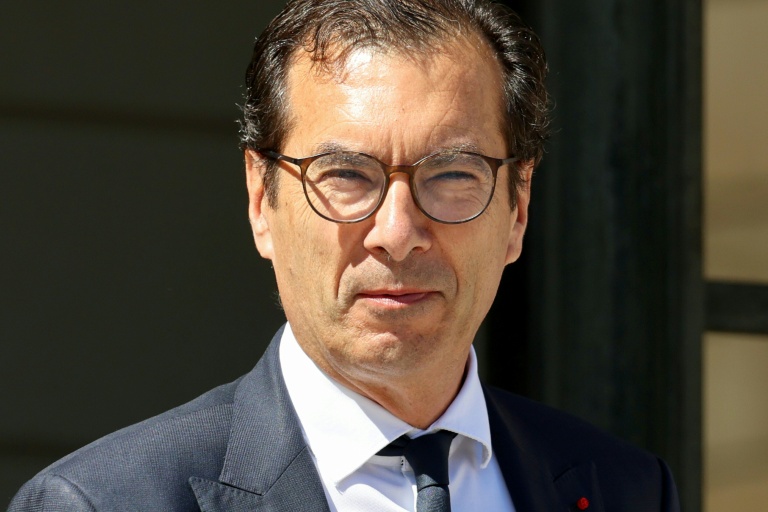 Le ministre du Travail Jean-Pierre Farandou  à la sortie du Conseil des ministres le 27 mai 2026 à Paris