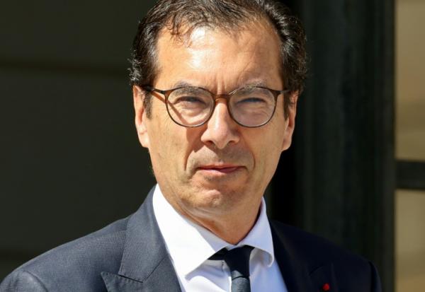 Le ministre du Travail Jean-Pierre Farandou  à la sortie du Conseil des ministres le 27 mai 2026 à Paris