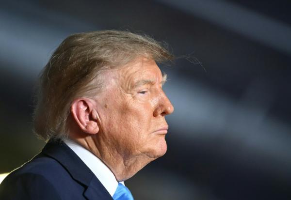 Le président américain Donal Trump, à Grand Island, le 5 octobre 2026 au Nebraska