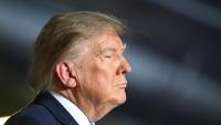 Le président américain Donal Trump, à Grand Island, le 5 octobre 2026 au Nebraska