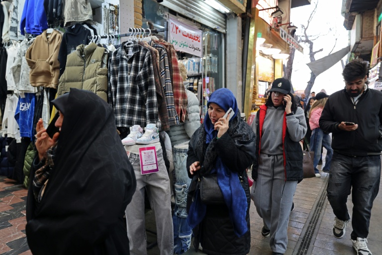 Dans le bazar de Tajrish à Téhéran, le 28 janvier 2026