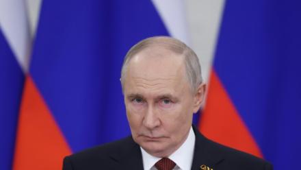 Le président russe Vladimir Poutine à Moscou le 9 mai 2026