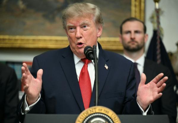 Le président américain Donald Trump à la Maison Blanche, le 19 août 2026 à Washington