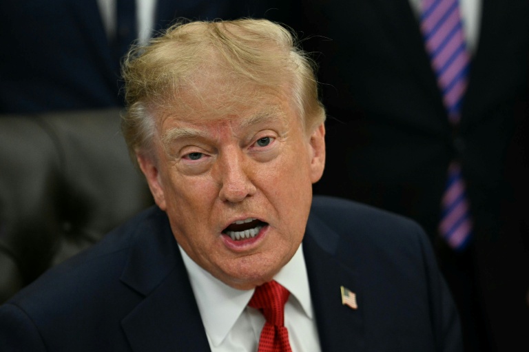 Le président américain Donald Trump, le 18 septembre 2026 à Washington 