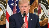 Le président américain Donald Trump à la Maison Blanche, le 9 octobre 2026 à Washington