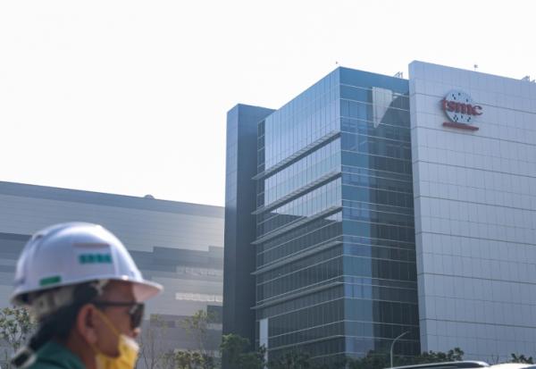 Une usine du géant des semi-conducteurs taïwanais TSMC à Kaohsiung, à Taïwan, le 23 décembre 2025