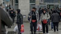 Des Iraniens arrivent en Turquie à travers le point de passage de Razi-Kapiköy, le 1er février 2026
