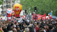 Défilé à Paris lors du 1er mai 2024