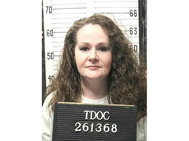 Photo de la condamnée à la peine capitale Christa Pike, fournie par l'administration pénitentiaire de l'Etat américain du Tennessee, datée du 12 janvier 2023
