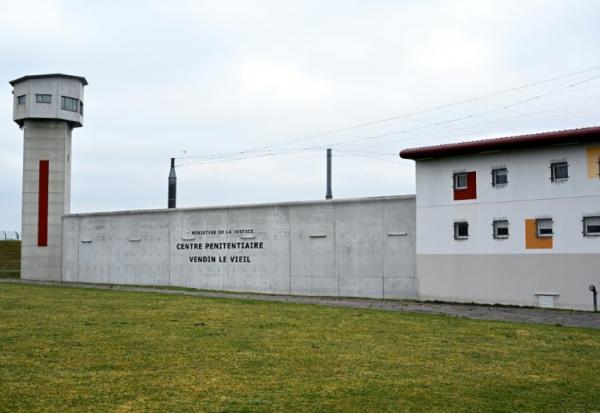La prison de Vendin-le-Vieil, le 10 avril 2025