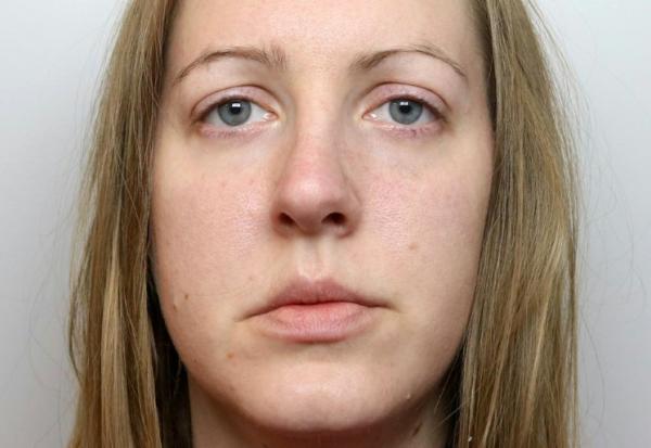 Image diffusée par la police du Cheshire à Manchester, le 17 août 2023, montreantla photo de garde à vue de l'infirmière britannique Lucy Letby, prise en novembre 2020