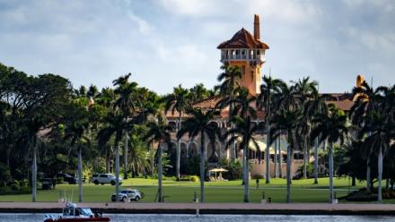 La résidence Mar-a-Lago de Donald Trump à Palm Beach en Floride, le 8 novembre 2024