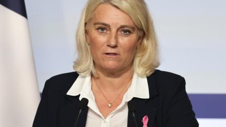 La ministre de la Santé Stéphanie Rist le 1er octobre 2026 à Paris 
