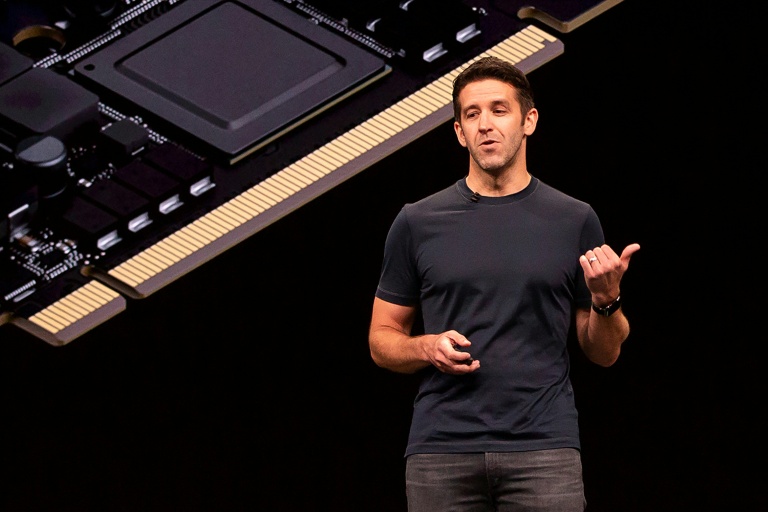 Le patron d'Apple John Ternus, le 3 juin 2019 à San José