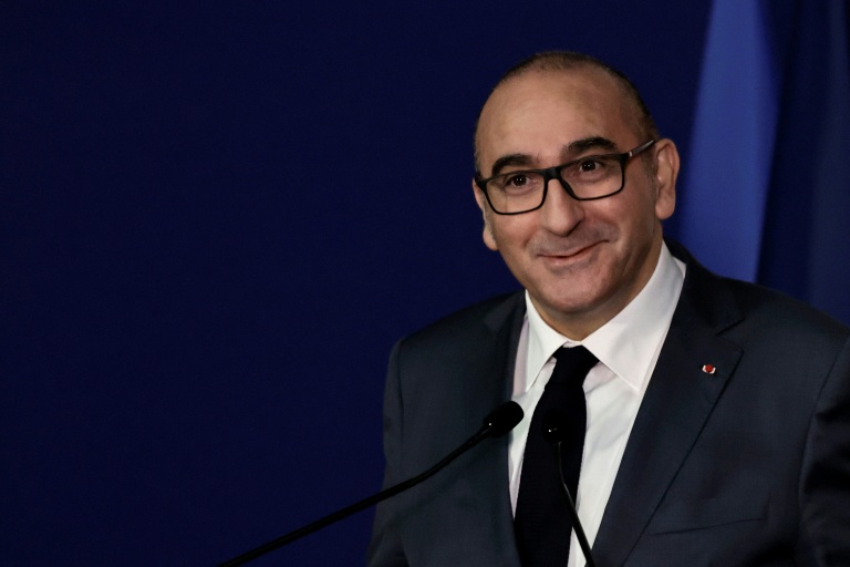 Le ministre de l'Intérieur Laurent Nunez le 12 décembre 2025 à Versailles