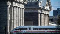 Un train à grande vitesse allemand ICE à Berlin, le 6 avril 2026