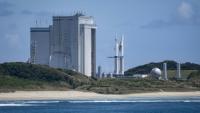 Un bâtiment d’assemblage de véhicules, au centre spatial de Tanegashima, à Minamitane, dans la préfecture de Kagoshima au Japon, le 13 août 2026.
