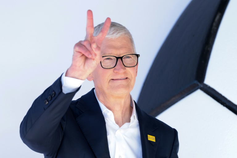 Tim Cook, le 27 juillet 2026 à Los Angeles, en Californie
