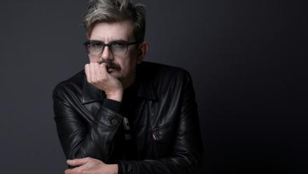 Le dessinateur Luz, le 11 octobre 2023 à Paris