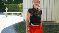Melanie Gradik, 27 ans, à Vienne, en Autriche, le 12 août 2026.