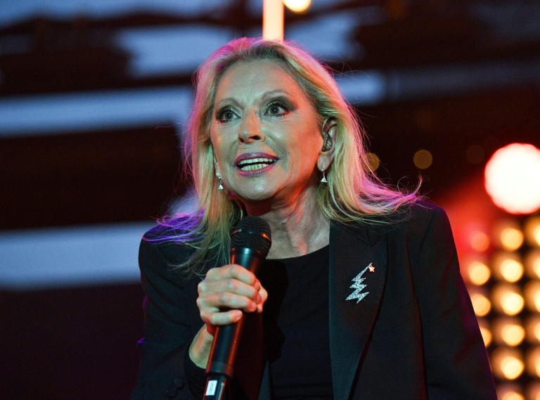 La chanteuse Véronique Sanson en concert aux Francofolies de la Rochelle le 11 juillet 2018