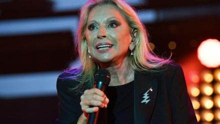 La chanteuse Véronique Sanson en concert aux Francofolies de la Rochelle le 11 juillet 2018