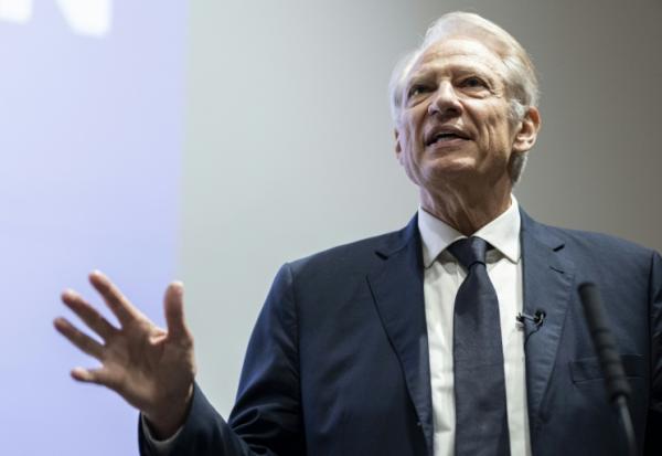 L'ancien Premier ministre Dominique de Villepin à Strasbourg le 12 mai 2026
