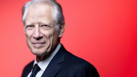 Dominique de Villepin, le 4 avril 2025, à Paris