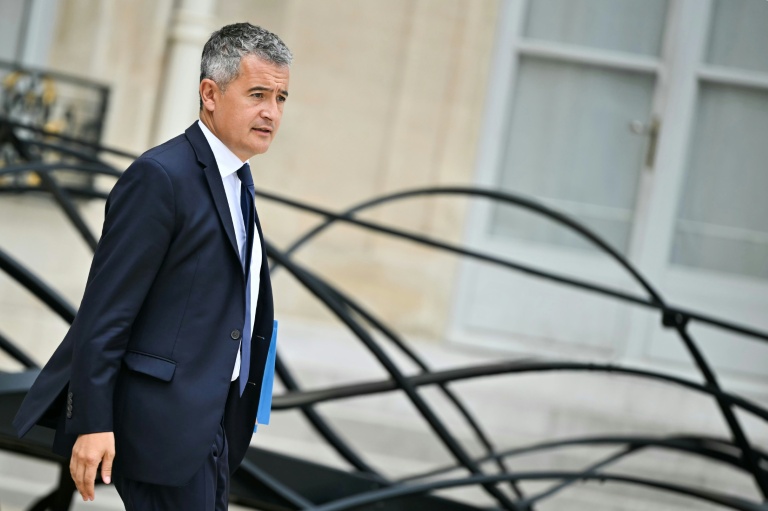 Le Garde des Sceaux Gérald Darmanin à l'Elysée à Paris le 27 juillet 2026