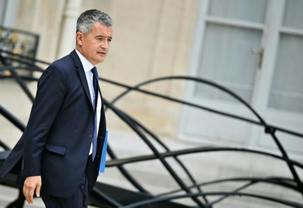 Le Garde des Sceaux Gérald Darmanin à l'Elysée à Paris le 27 juillet 2026