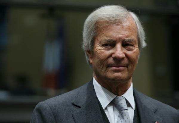 Vincent Bolloré, le 13 mars 2024 à Paris