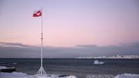 Un drapeau du Groenland à Nuuk, le 20 janvier 2026