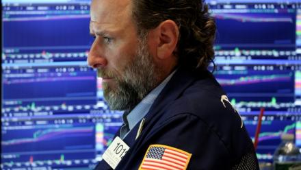 Un opérateur à la Bourse de New York, le 4 août 2026