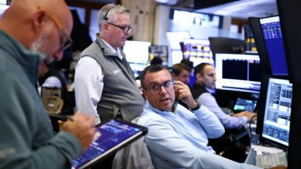 Des opérateurs à la Bourse de New York, le 28 septembre 2026