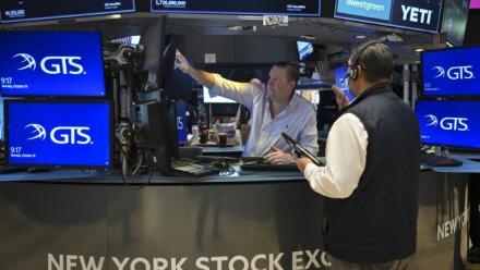 Des opérateurs à la Bourse de New York, le 19 octobre 2026