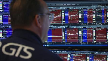 Un opérateur à la Bourse de New York, le 11 mai 2026
