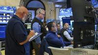 Des opérateurs à la Bourse de New York, le 27 juillet 2026