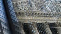 Vue extérieure de la Bourse de New York, le 24 juillet 2026