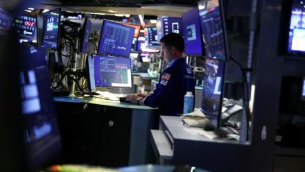 Un opérateur à la Bourse de New York, le 8 avril 2026