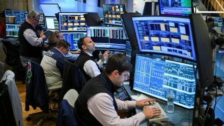 Des opérateurs à la Bourse de New York, le 23 juillet 2026