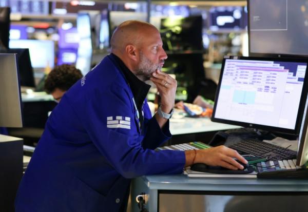 Un opérateur à la Bourse de New York, le 15 aôut 2025