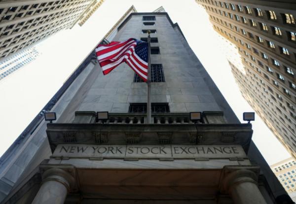 Vue extérieure de la Bourse de New York, le 12 janvier 2026