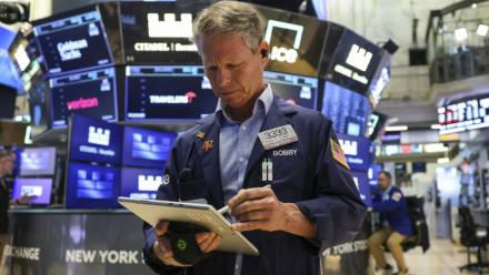 Un opérateur à la Bourse de New York le 27 mai 2026