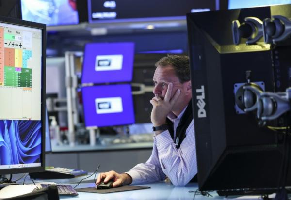 Un opérateur à la Bourse de New York, le 27 mai 2026
