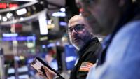 Des opérateurs à la Bourse de New York le 5 mars 2026